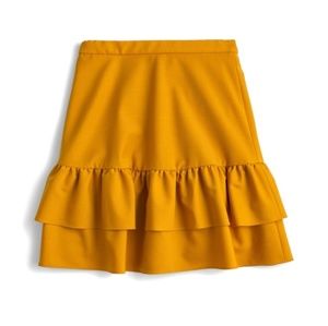 NWT J Crew Wool Flannel Pleated Skirt